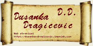 Dušanka Dragičević vizit kartica